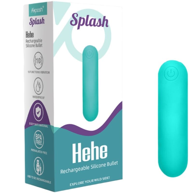 Splash Hehe Bullet Silikon Grün 6,5 x 1,5 cm – Ansicht 6