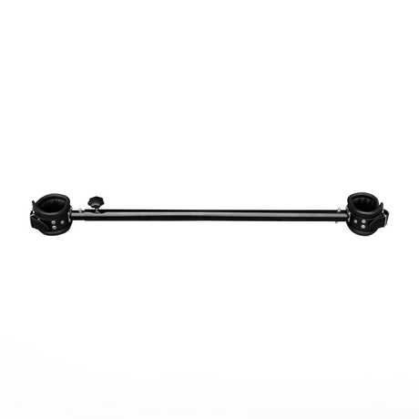 Spreizstange mit Lederfesseln Schwarz 35 bis 60 cm – Ansicht 2