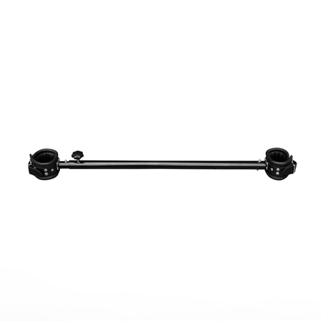 Spreizstange mit Lederfesseln Schwarz 65 bis 120 cm – Ansicht 2