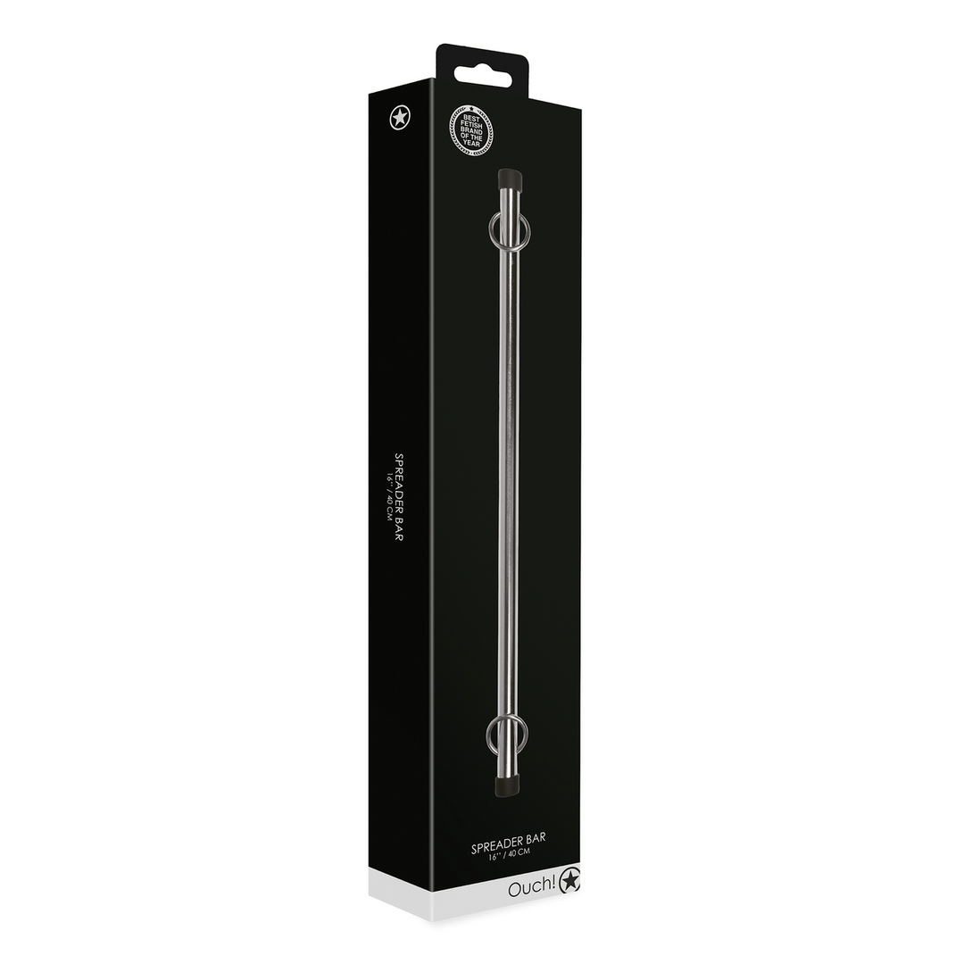 Spreizstange Ouch mit zwei Ringen Silber 40,5 cm – Ansicht 2