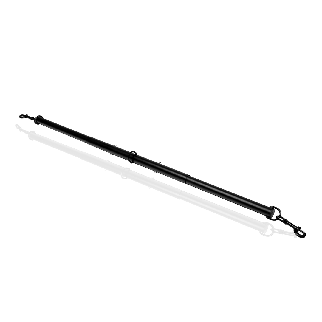 Spreizstange Ouch verstellbar mit Karabinern Schwarz 96 cm