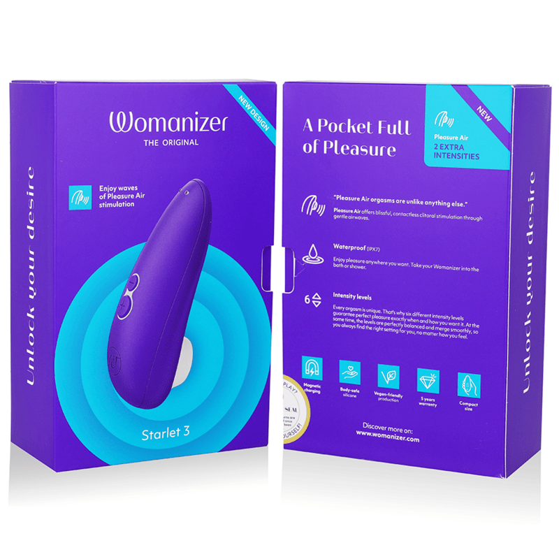 Starlet 3 Klitorisstimulator Indigo – Ansicht 7