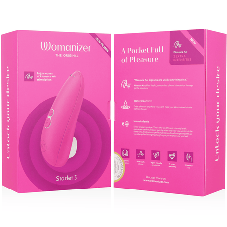 Starlet 3 Klitorisstimulator Rosa