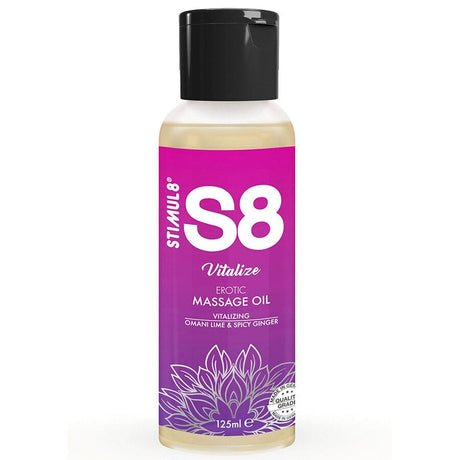 Massageöl Stimul8 S8 Vitalisierendes Limetten 125 ml