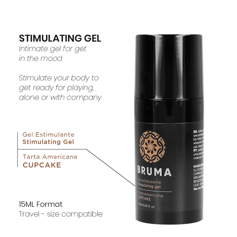 Stimulationsgel Onagra Cupcakegeschmack Intensivierender Balsam 15 ml