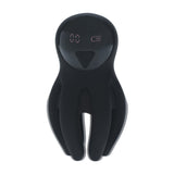 Stimulator für die Eichel mit Vibration und Tentakeln aus Silikon Schwarz 11,8 x 5,3 cm – Ansicht 7