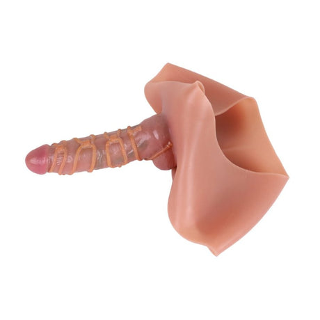 Strap-On Bondage Natur Hohl 17 x 5,6 cm