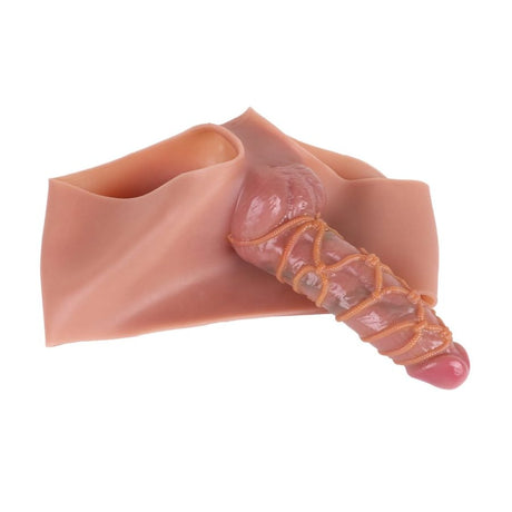 Strap-On Bondage Natur Hohl 17 x 5,6 cm