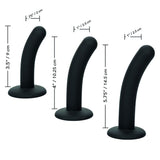 Strap-on Boundless Silikon-Kurve-Pegging-Kit 9 x 2 cm