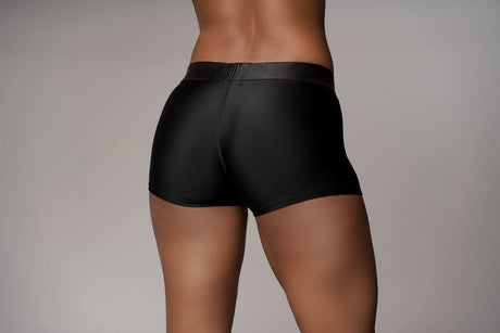 Strap-on-Boxershorts mit Vibration Schwarz – Ansicht 5