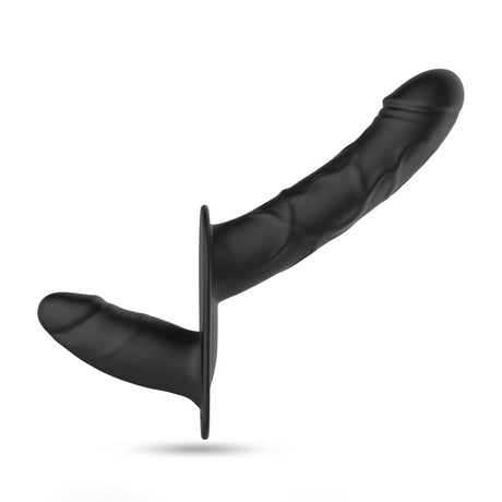 Strap-on Crushious Labionda Doppel-Harness mit Fernbedienung Schwarz 24 x Ø 3,7 cm – Ansicht 6