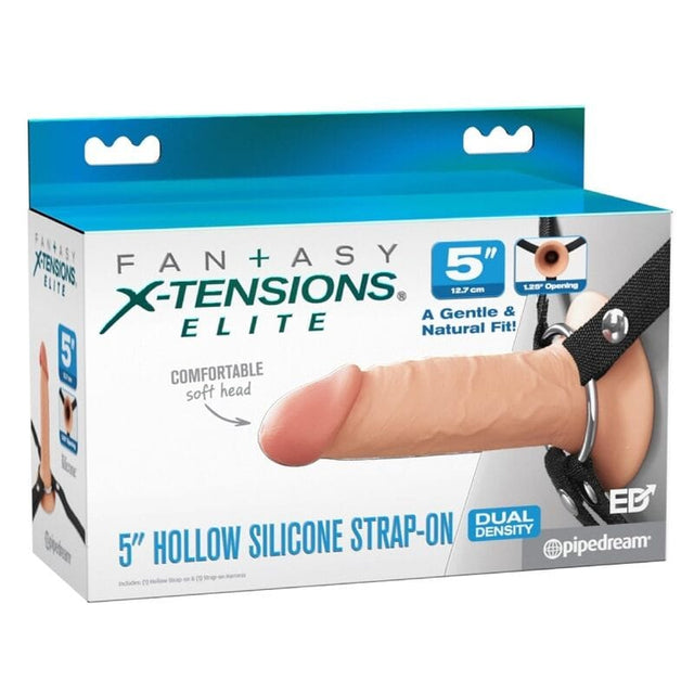 Strap-on Elite hohl realistisch 12,7 cm