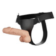 Strap-on Geschirr Natur Groß 24 cm