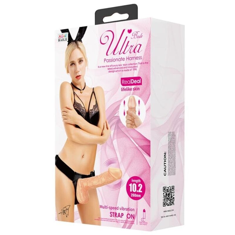 Strap-on Geschirr Natur XL 26 cm – Ansicht 7