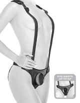 Strap-On Geschirr Saugnapf Träger