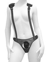 Strap-On Geschirr Saugnapf Träger
