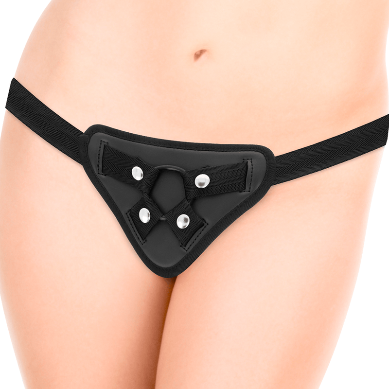 Strap-on Gurt mit Silikonringen – Ansicht 3