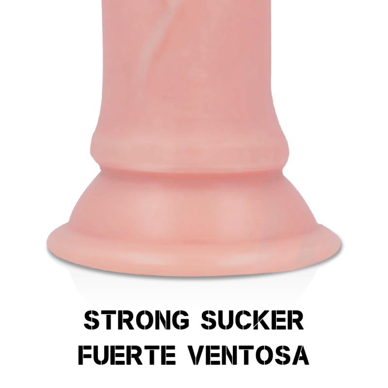Strap-on Harness + Flüssigsilikon-Dildo Premium Avenger 19 x 3,98 cm – Ansicht 9