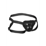 Strap-on-Harness Ouch aus Samt mit O-Ring Schwarz 16,5 x Ø 4,5 cm – Ansicht 4