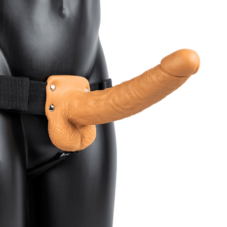 Strap-on hohl vibrierend mit Hoden 23 x Ø 5,3 cm – Ansicht 9