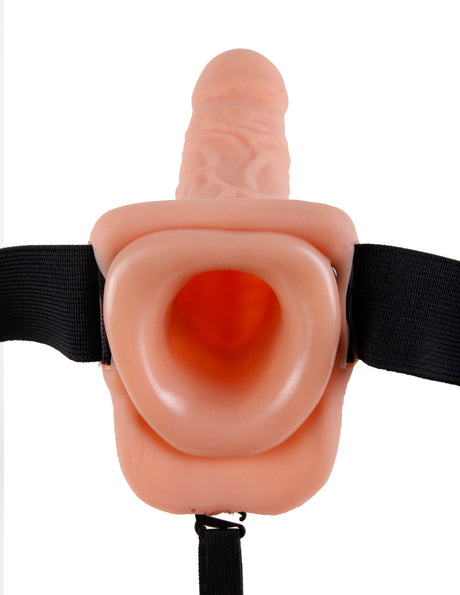 Strap-On hohl Vibro 19 x 4 cm