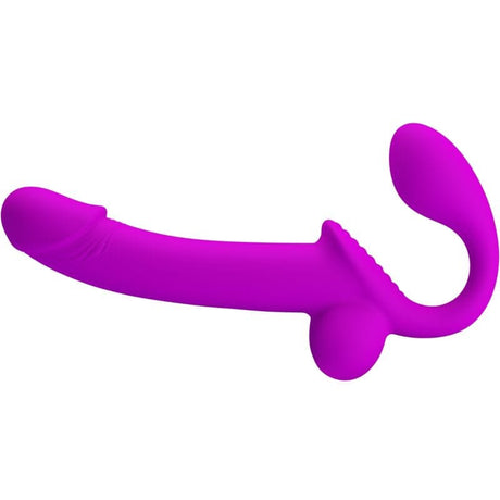 Strap-on Kelpie Doppelter -Stimulator Lila