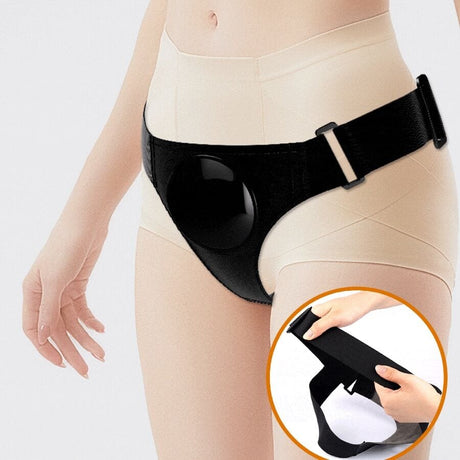 Strap-on Kyton Universal Harness Slip mit Squirting Mulato Braun 19 cm