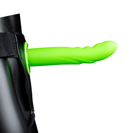 Strap-on Ouch hohl gebogen mit Textur in vier Farben 20,2 x Ø 4 cm – Ansicht 11