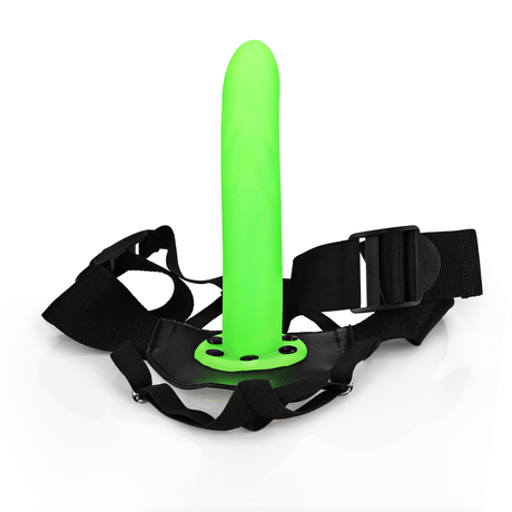 Strap-on Ouch hohl gebogen mit Textur in vier Farben 20,2 x Ø 4 cm – Ansicht 13
