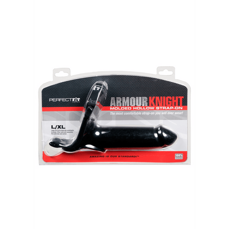 Strap-on PerfectFitBrand Armour Knight hohl Schwarz L/XL 15 x 4,5 cm – Ansicht 2