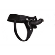 Strap-on Ouch realistisch aus Leder Schwarz 20,3 x Ø 4,2 cm