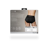 Strap-on-Slip Ouch mit Bullet und zwei Ringen Schwarz – Ansicht 11