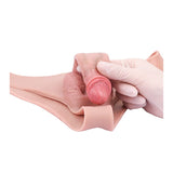 Strap-On Slip Natur Hohl 13 x 4 cm