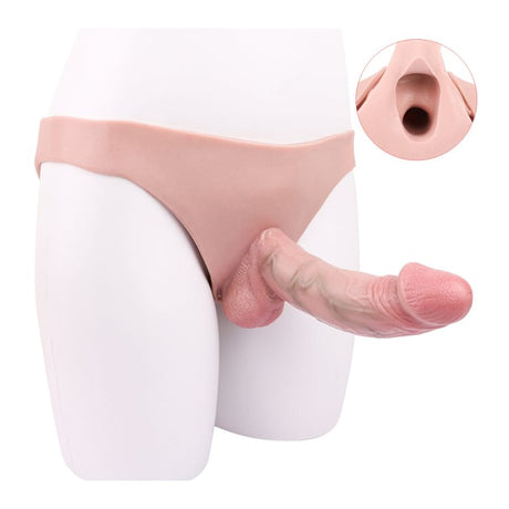 Strap-On Slip Natur Hohl 20 x 5 cm