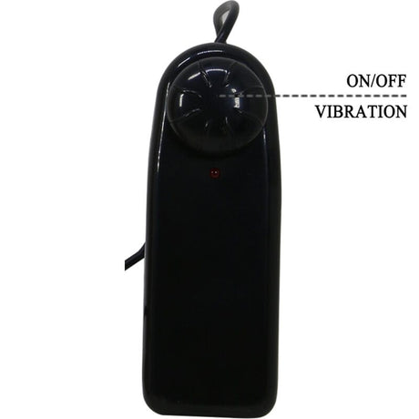 Strap-on Starks Harness Slip Multi-Speed Vibration Hellbraun 17,5 cm