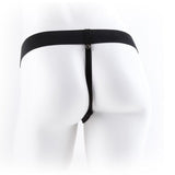 Strap-on Verstellbares Gurt Realistischer Penis Weiß 27,9 x 4,8 cm
