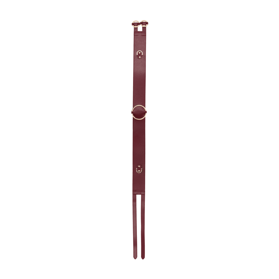 Taillengürtel Ouch mit Ring in Bordeaux und Petrol 100 und 110 cm – Ansicht 11