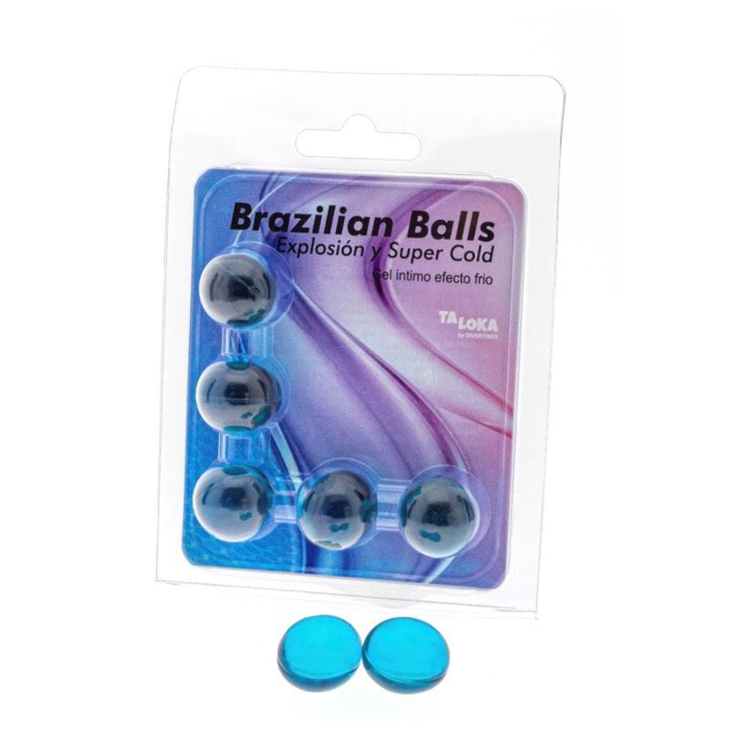 Taloka - 5 Brasilianische Blle, Aufregendes Gel mit Kalteffekt