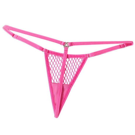 Testartikel preis war 10,99 € CHILIROSE - CR 4856 MICRO THONG REJILLA NEON PINK L/XL