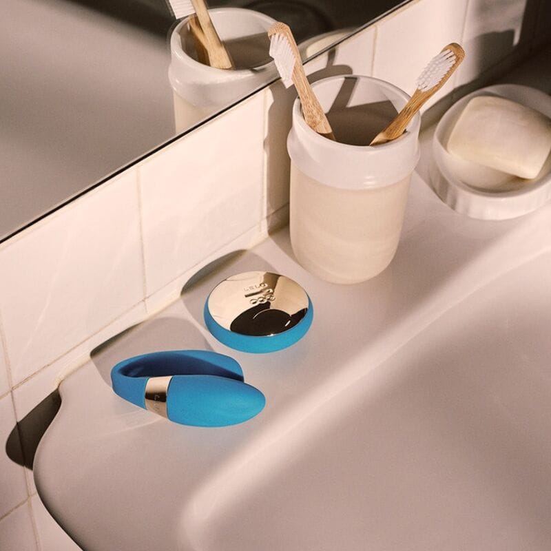 Tiani Duo Paarvibrator Blau – Ansicht 5