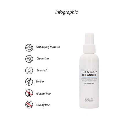 Toy-Reiniger Pharmquests Toy und Body Cleanser 150 ml – Ansicht 4