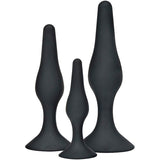Analplug Anal Play Curvy Companions Anal Plug Schwarz 8 x 2 cm