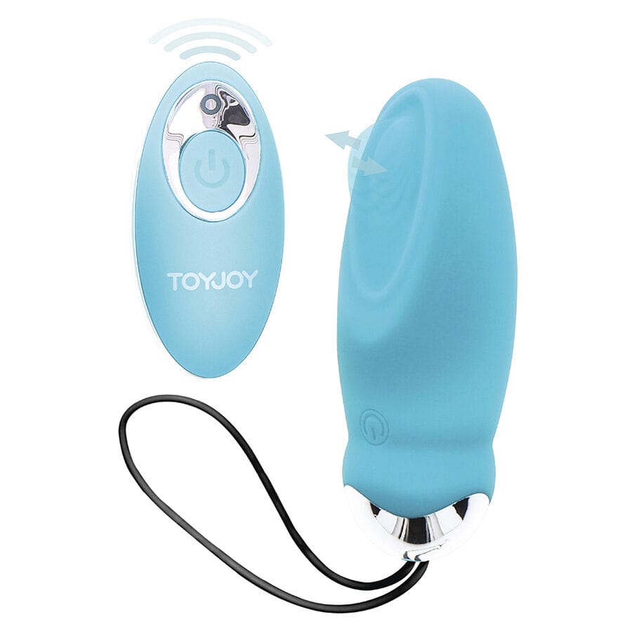 Vibrator Happiness im So Eggcited Fernbedienung Blau 8,9 x 3,3 cm