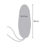 Vibrator Happiness Knock Knock Eggstavagant Fernbedienung Lila 8,9 x 3,3 cm.5