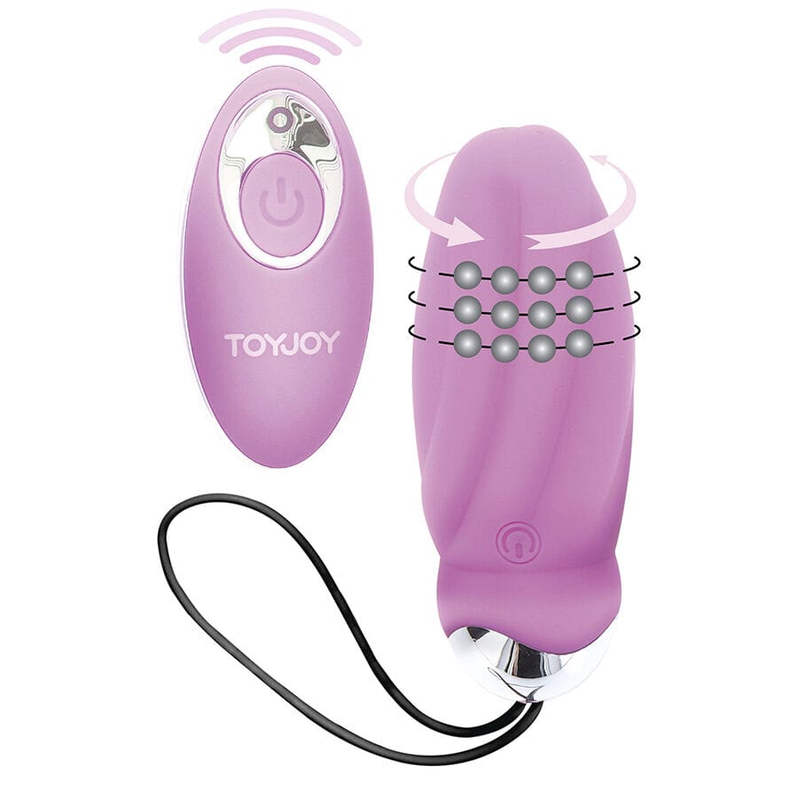 Vibrator Happiness You Crack Me Up Rosa mit Fernbedienung 8,9 x 3,4 cm