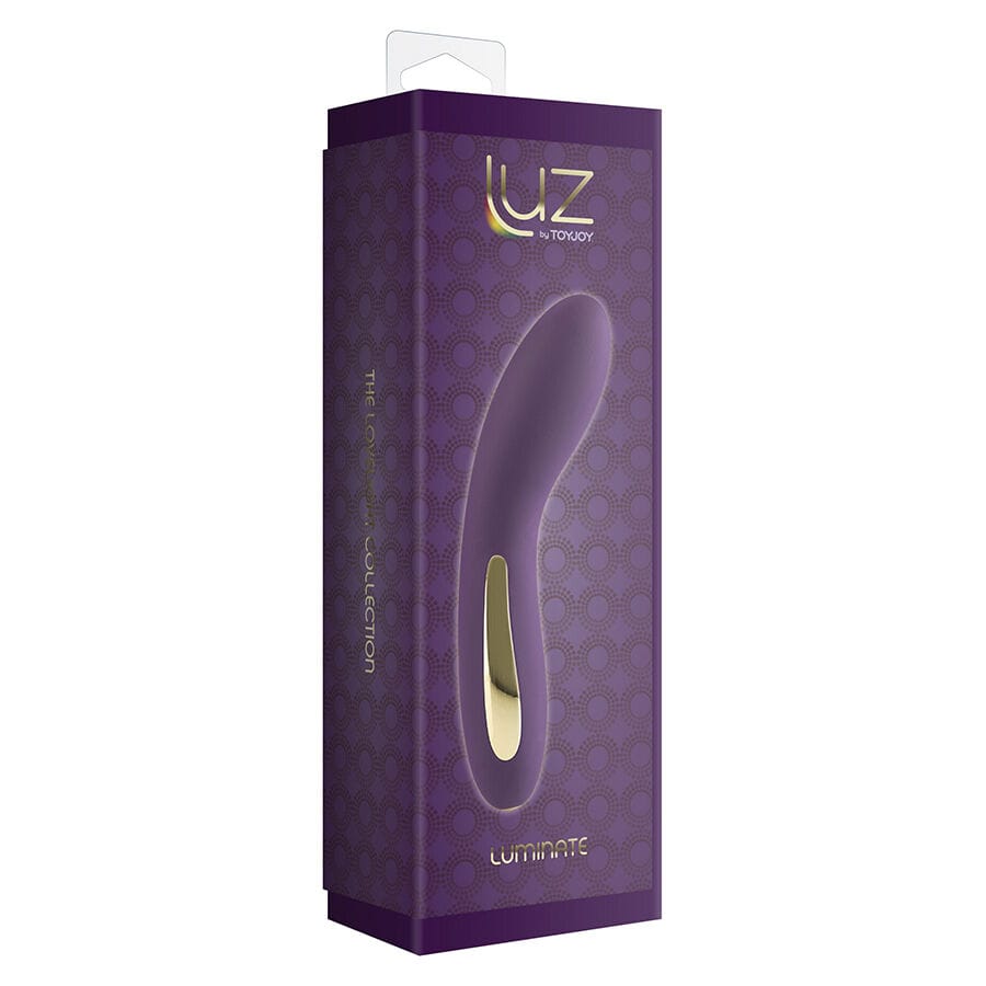 Vibrator Lila Leuchtet 10 x 3,5 cm.3