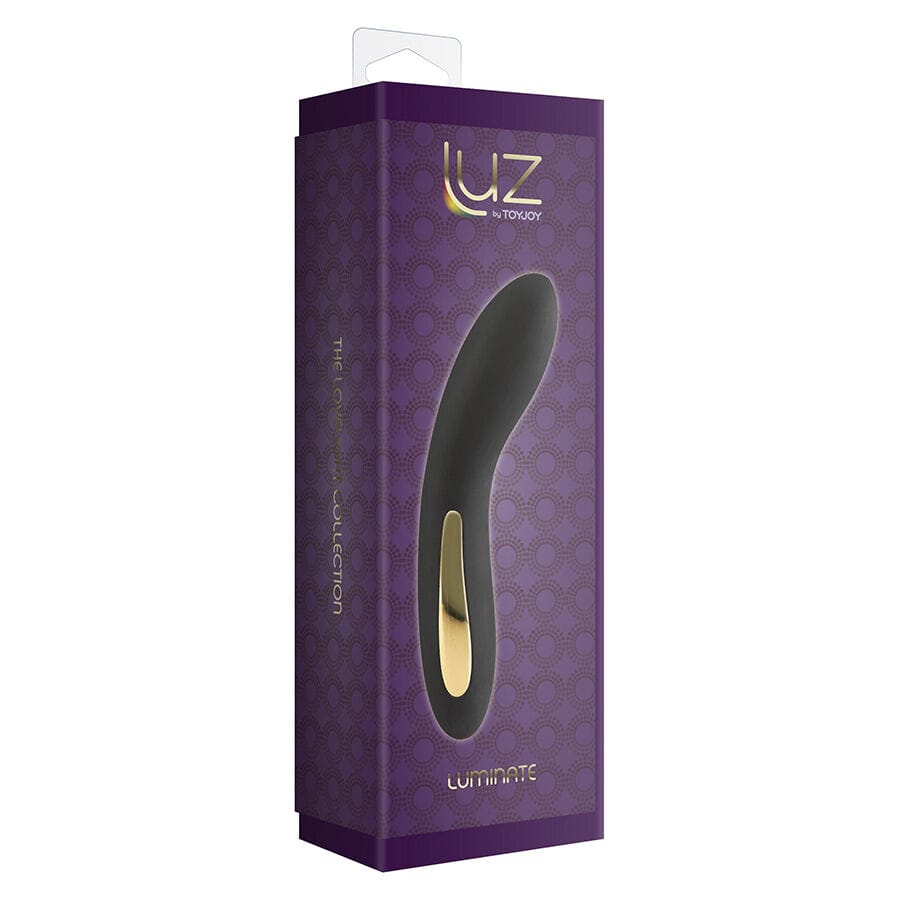 Vibrator Schwarzer mit Leuchtendem Licht 10 x 3,5 cm.4