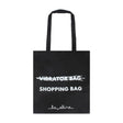 Tragetasche Shopping Bag Schwarz 35 cm
