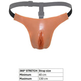 String Alter Ego mit realistischer Vagina Verstellbar Natur – Ansicht 5