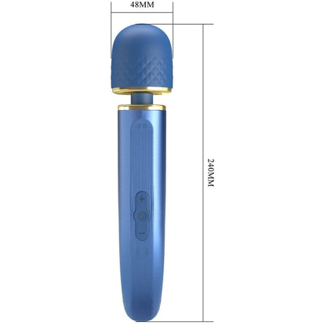 Vibrator 7 Vibrationsmodi Blau 24 x 4,8 cm